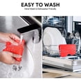 thumbnail image 5 of Silicone Pot For Dual Air Fryer, 2pcs Silicone Air Fryer Liner Dual Air Fryer Silicone Air Fryer Basket, Air Fryer Rack Accessory For Air Fryer, Oven,, 5 of 5