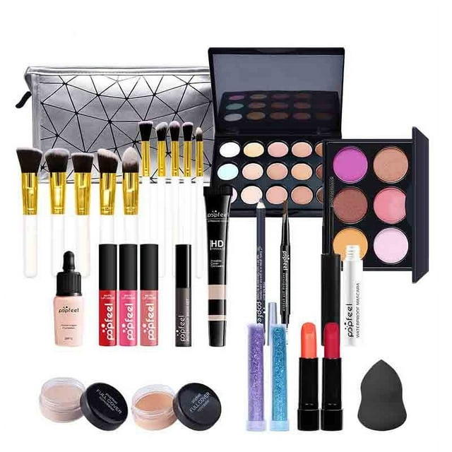 Kit de maquillaje todo en uno para mujer, kit completo, kit de maquillaje multiusos, belleza cosmética para principiantes
