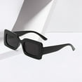 thumbnail image 6 of Driving Glasses Traveling Travel Summer Rectangle Sunglasses for Women Men Black, 6 of 9