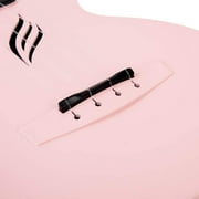 Enya Music Concert Nova U Carbon Fiber Ukulele with Free Lessons and Accessories, Pink