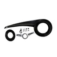 thumbnail image 1 of Siruishop Bike Chain Guard Case Replacement Easy to Install Commuting Bike Chain Cover Black, 1 of 8