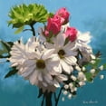 thumbnail image 2 of Novak, Rick 26x26 White Modern Wood Framed Museum Art Print Titled - Still Floral I, 2 of 4