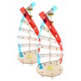 thumbnail image 3 of KAKOWELY dna modeling kit 2psc DNA Double Helix Model Kit for Biology Classroom Self-Assembly Science Teaching Toy for School Projects and Life Science Supplies, 3 of 4