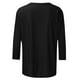 thumbnail image 5 of Xuyuer Ladies' Easter Print Round Neck Three Quarter Sleeve 3/4 Sleeve T-shirt Loose Tops Casual Loose Fit Crewneck T Shirts Tunic Tops, 5 of 5