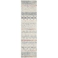 thumbnail image 6 of SAFAVIEH Madison Hannah Geometric Runner Rug, Ivory/Navy, 2'3" x 6', 6 of 11