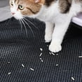 thumbnail image 2 of Necvior Cat Litter Mat Waterproof Less Waste Litter Easy to Clean Scatter Control Cat Litter Pad Pet Litter Box Carpet Mat, 2 of 18