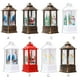 thumbnail image 5 of Linterna navideña Vintage para exteriores, luz de vela, lámpara LED colgante de mesa, decoración, estilo ángel, blanco Inevent HA008322-07, 5 of 7