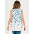 thumbnail image 2 of Roaman's Women's Plus Size American Ombre Swing Tank, 2 of 3