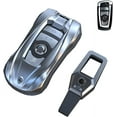 thumbnail image 3 of For BMW Key Fob Cover , Key Fob Case Compatible for BMW 1 3 4 5 6 7 Series X3 X4 M5 M6 GT3 GT5 Remote Fob Key with KeyChain, 3 of 12
