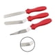 thumbnail image 3 of Cateissary 3 Unids/set Cake Icing Spreader Cake Raspador Más de Acero Inoxidable Crema Espátula Herramienta Para Hornear, Rojo Type2 NO2 Cateissary HA001352-01, 3 of 6