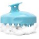 thumbnail image 5 of Hair Brush Blue Anti-Dandruff Silicone Massage Brush Round Hair Brush, 5 of 5