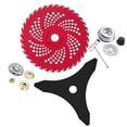 thumbnail image 2 of Disco de jardinería, motosierra de , cepillo de dientes, piezas de corte, accesorio de dientes múltiples, kit adaptador de disco recortador, ad, 2 of 9