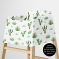 thumbnail image 3 of Sweet Jojo Designs Cactus Floral Pink Green and White Multi Use Baby Car Seat and Nursing Cover, 3 of 6