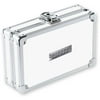 Vaultz Locking Pencil Box, 8.25" x 5.5" x 2.5", White