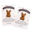 thumbnail image 1 of OPDBN Poet Hug For Loved Rabbit Valentine's Day Kpsake Little Poet Gift Hug, 1 of 1