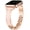 Rose Gold/Pink, variant on Slim Metal Band Compatible with Apple Watch Band for Women 38/40/41/42/44/45/46/49mm, Dressy Enamel Bracelet Bangle Strap Jewelry Band for iWatch Series 11/10/9/8/7/6/5/4/3/SE/Ultra