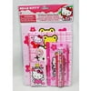 Stationery Set - Hello Kitty - Kitty w/ Bear 11 pcs Value Pack School Supply
