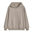 thumbnail image 6 of SUNBS Oversized Hoodies Sweatshirts for Women Fall Fashion Sweatshirts Pullover Womens Plues Size Clothes with Pocket, 6 of 8
