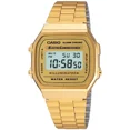 thumbnail image 1 of Reloj Casio Vintage Unisex Color de la correa Dorado Color del bisel Dorado Color del fondo Azul claro, 1 of 8