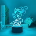 thumbnail image 1 of Luz nocturna LED 3D Happys Heroes Kalos que cambia de color, 1 of 1