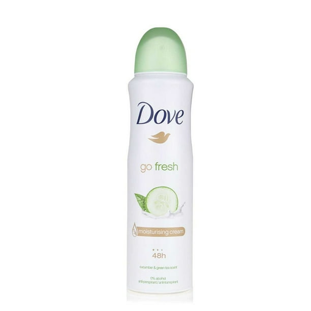 Dove Go Fresh Cucumber Antiperspirant & Green Tea Deodorant Spray
