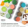 thumbnail image 3 of Vaporizadores de ducha Orca Beauty para aromaterapia y relajación, 8 unidades, 3 of 8