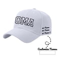thumbnail image 2 of Gsakboxl Sun Hat DIY Custom Name Text Printed Baseball Cap, Personalized Birthday Mother's Day Gift Hat for Ladies, 2 of 7