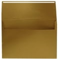 thumbnail image 2 of Darling Souvenir A2 Metallic-Gold High Quality Invitation Envelopes (4 3/8 x 5 3/4) Straight-Flap 80 LBS Ideal for Weddings, Birthday, Invitations, Baby Shower,Bridal Shower -Packs & Colors Available, 2 of 7