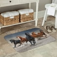 thumbnail image 7 of Yiaed Running Horses Print Flannel Doormat Mat Outdoor Indoor Door Mats,Welcome Matt Outdoor Front Door Mat Doormat Outdoor Mat Outdoor Mat,16"x24", 7 of 7