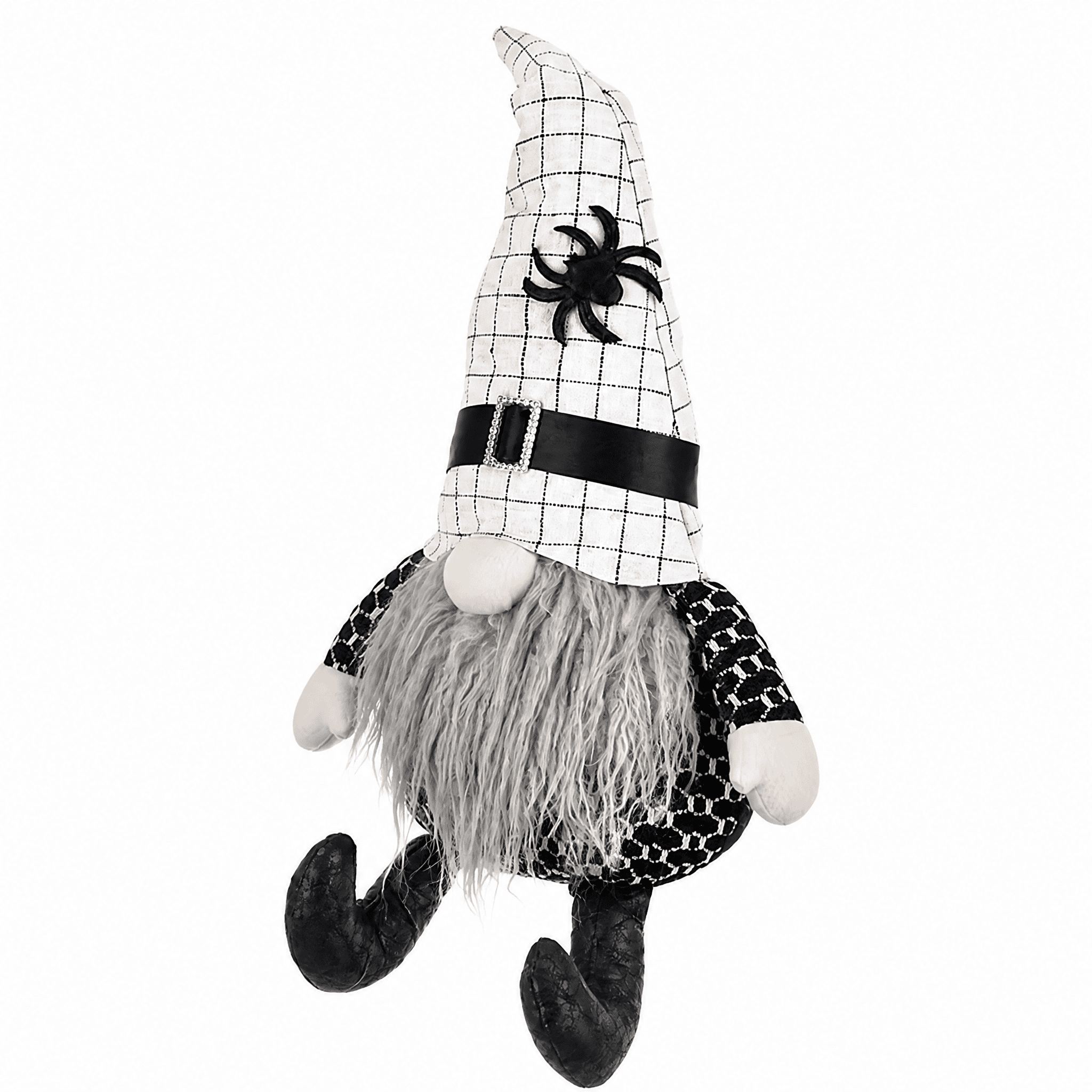 Halloween Fabric Gnome Decor Set of 2 Handcrafted 23.5 Inch Polyester for Living Room Entryway Office