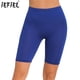 thumbnail image 2 of Bragas elásticas para mujer, ropa de estar en casa, ropa de descanso para gimnasio, Fitness, pantalones cortos de Yoga y gimnasia de Color sólido, mallas cortas con cintura elástica, 2 of 5