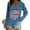 A1 Blue, variant on Patriotic Blouses for Women Patriotic Graphic Tee Red White and Blue Shirts for Women Graphic Tops Long Sleeve Tops American Flag Graphic Tees Independence Day Shirt Gray L