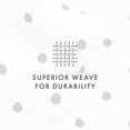 thumbnail image 6 of Noble Linens 4 Piece Pattern Microfiber Bed Sheets Set, Navy Dots, Twin, 6 of 10