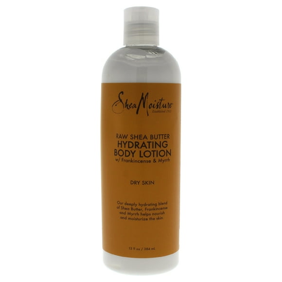 Raw Shea Butter Hydrating Body Lotion by Shea Moisture for Unisex - 13 oz Body Lotion
