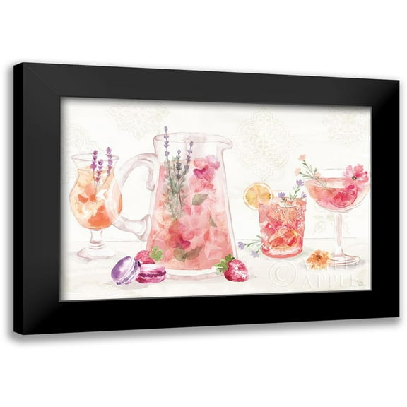 June, Dina 14x11 Black Modern Framed Museum Art Print Titled - Classy Cocktails I
