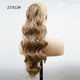 thumbnail image 1 of Pisexur Belleza Maquillaje Extensión de cola de caballo de 24 pulgadas con pinza, larga, rizada y ondulada, natural, suave, con clip, sintética, para mujerpara mujeres y hombres, 1 of 2