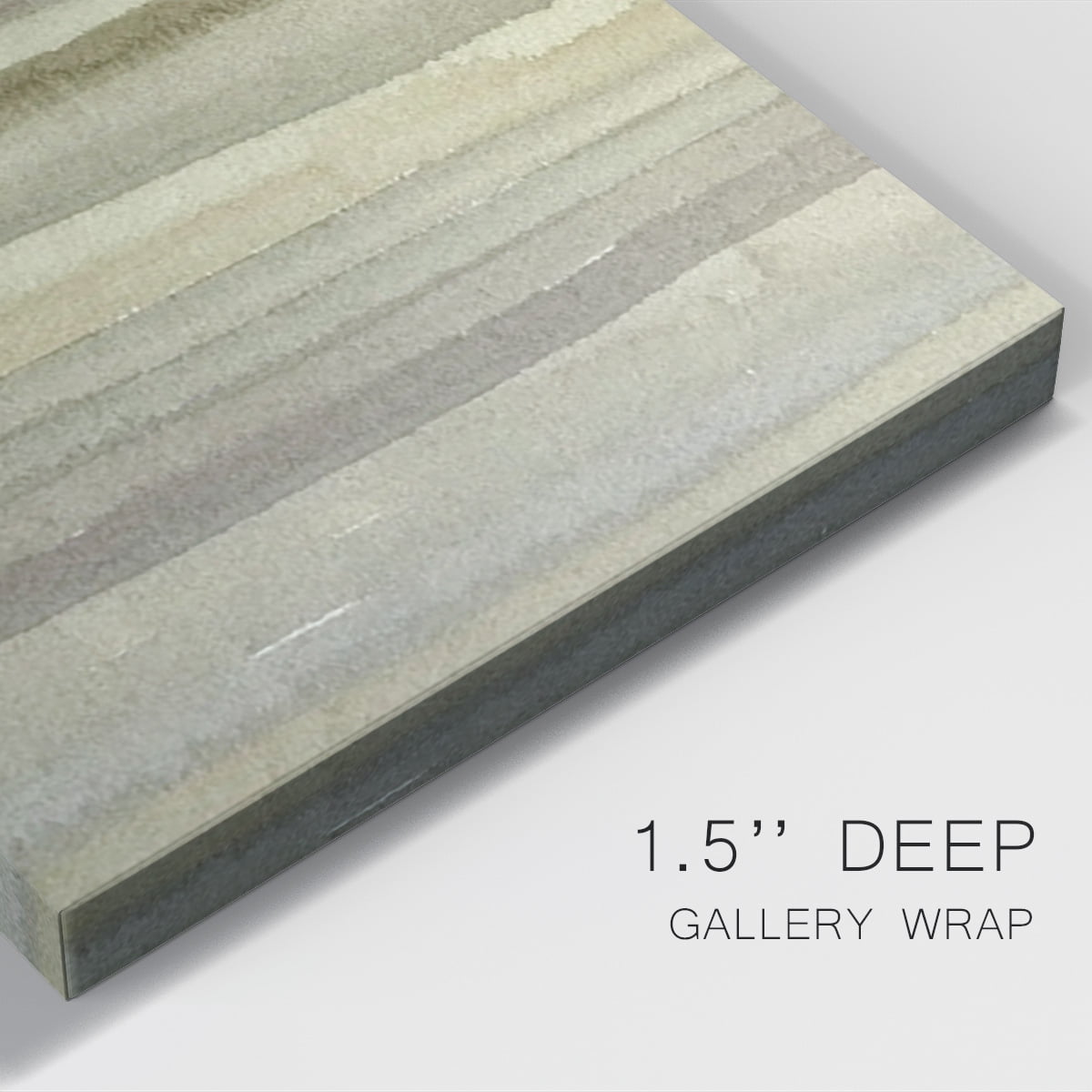 Lines in Neutral II Premium Gallery Wrapped Canvas - Ready to Hang