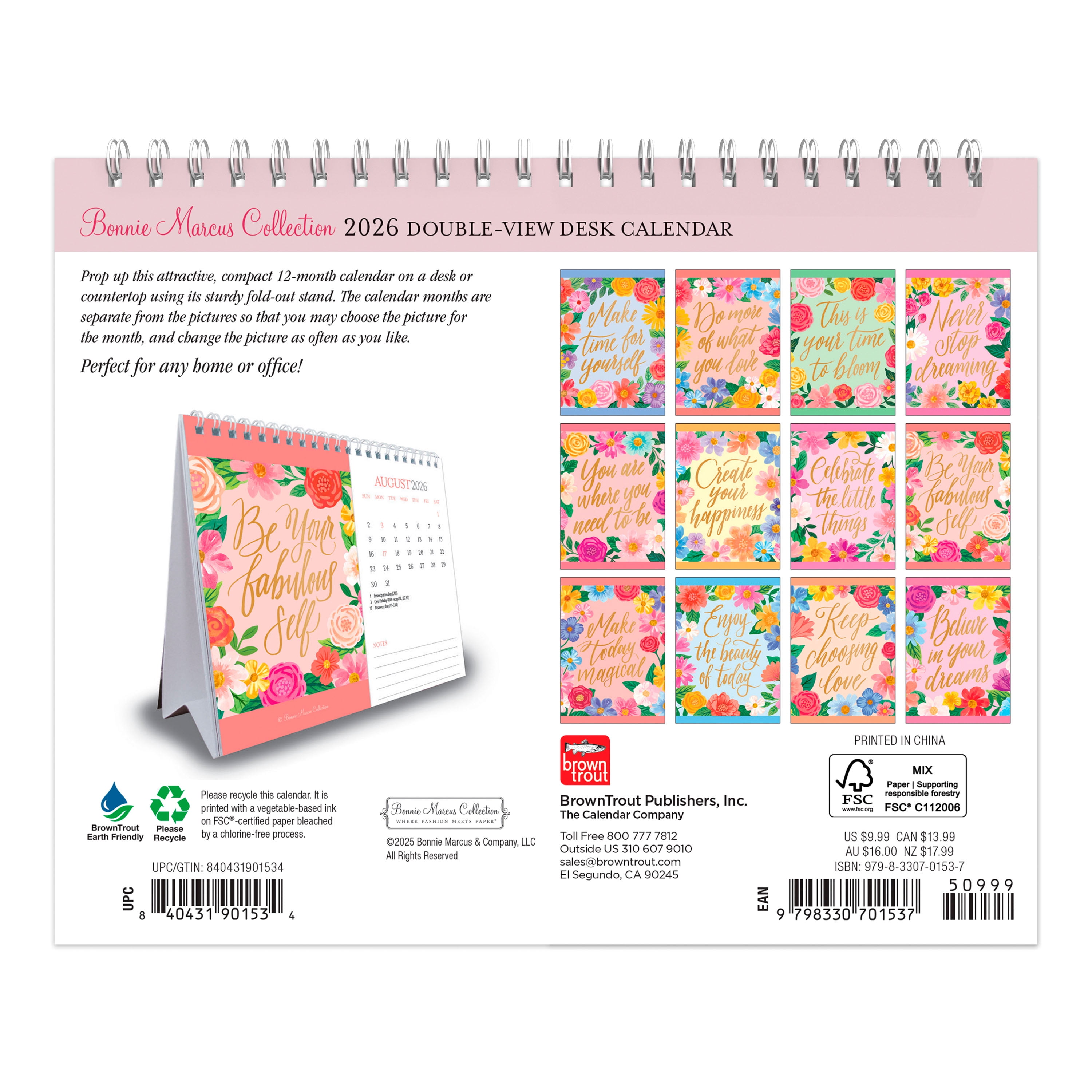 Bonnie Marcus 2026 chevalet double vue