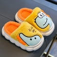 thumbnail image 5 of Boys Girls Cozy Soft Winter Slippers Warm Plush Winter Cotton Slipper Kids Cute Dinosaur Indoor Shoes Non-, 5 of 5