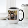 thumbnail image 4 of CafePress - Eastern Wild Turkey Large Mug - 15 oz Ceramic Large White Novelty Mug, 4 of 4