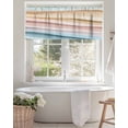 thumbnail image 4 of Valances for Windows Valance Rod Pocket Light Filtering Short Window Treatments Curtains for Kitchen Bathroom Living Room Bedroom, 1 Panel, 54 x 18 Inch, 4 of 7