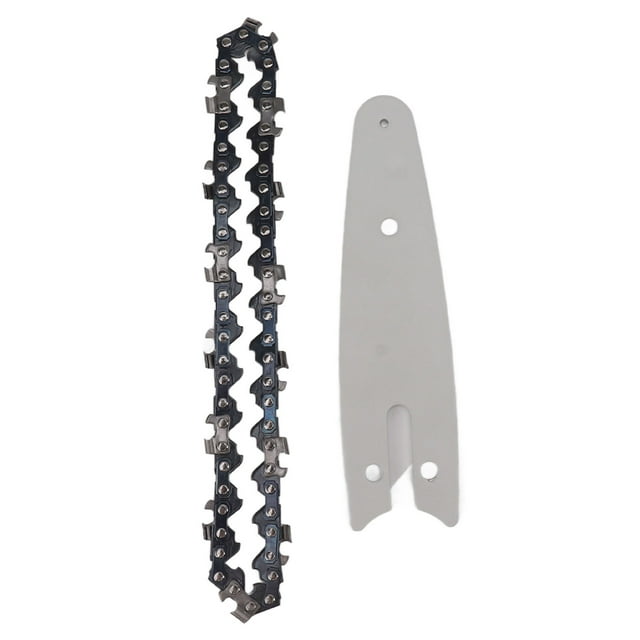 Mini Chain Guide Bar Combo, High Hardness Smooth Cutting Chainsaw Chain Guide Bar Replacement for Mini Chain Saw