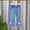 White, variant on Girls Baggy Jeans Drawstring Waist Casual Wide Leg Jeans Cute Jeans for Toddler Girls Boys Size 12-18 Months Jeans