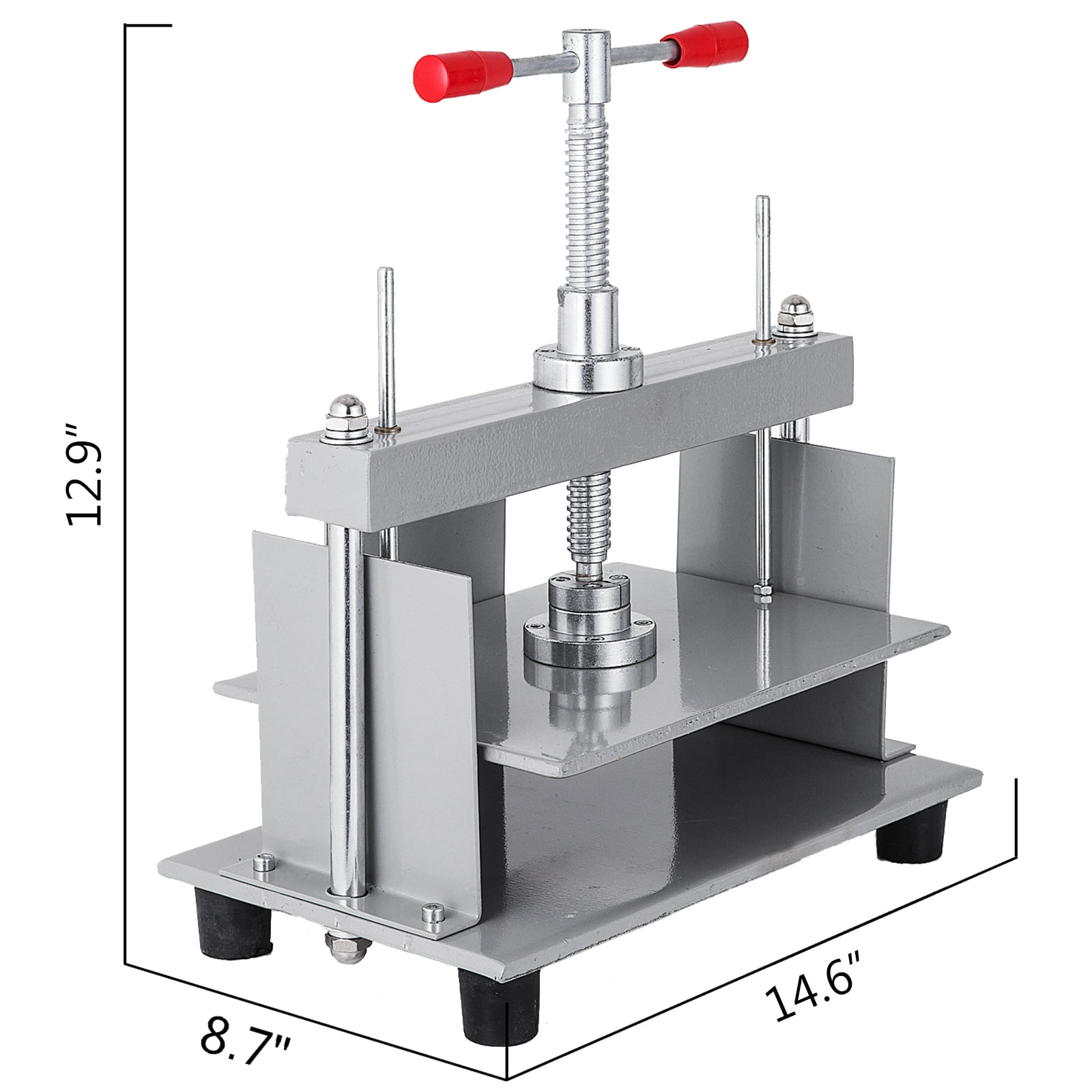 KFFKFF 12 x 8.6 inch Steel A4 Size Bookbinding Press Papermaking Book Press