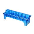 thumbnail image 1 of Plastic Clipper Guide Comb Organizer 8 Blocks Hair Clipper Guide Comb Storage Case Rack Rectangular Clipper Comb Holder, 1 of 8