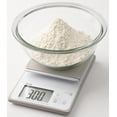 thumbnail image 5 of Tanita washable digital cooking scale 3kg (up to 0.1g units / 300g) white KW-320-WH by Tanita, 5 of 5