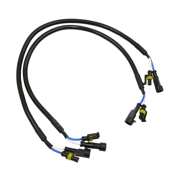 2pcs 18" DC 12V Car HID Xenon Ballast to Bulb High Voltage Extension