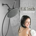 thumbnail image 5 of High Pressure 10 Modes with 59" Stainless Steel Hose Adjustable Holder, 5 of 5