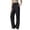 Black, variant on Lmueinov Wide Leg Pants for Women High Waist Hollow Out Striped Tape Loose Trousers with Pocket Women Trendy 2026 Business Casual Outfits