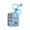 Sky Blue-SB-home supplies, variant on ABPWLY Toys DJ Keychain Pendant with Sound Mini Musical Instrument Car Keychain Bag Charm Electronic Music Toy Kids